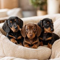 cachorros de perro salchicha