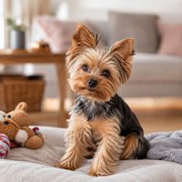 vida diaria del yorkshire terrier